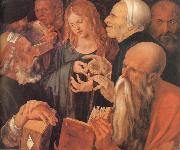 Albrecht Durer The Manile of the Pope oil on canvas